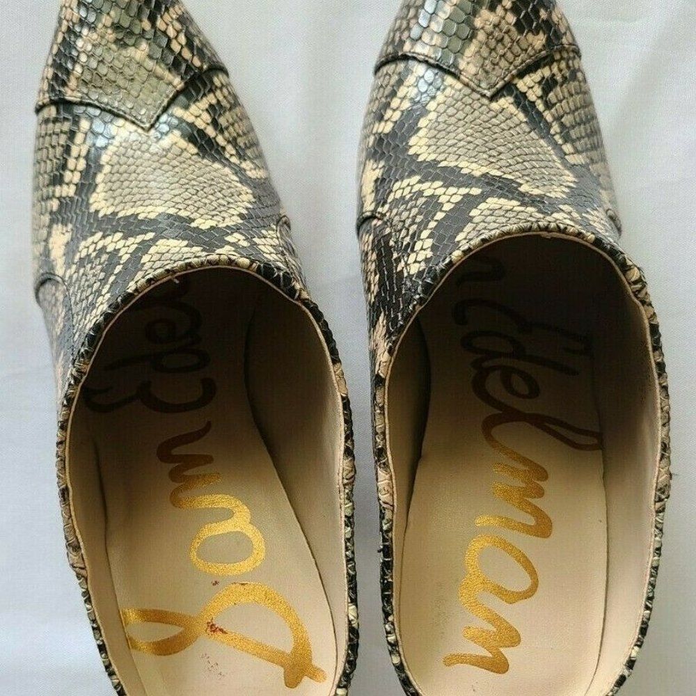 NEW Sam Edelman‎ Reverie 2 Python Snake Size 6 M - Picture 3 of 5